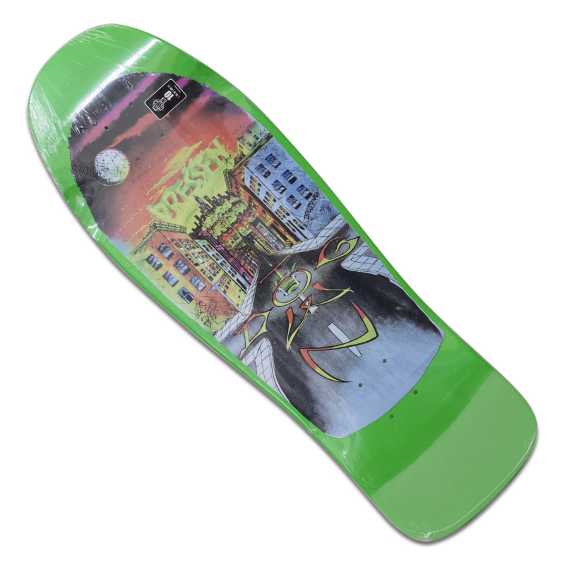dogtown dressen street reissue neon green stain